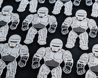 Robocop WCW Wrestling Champ 1.75” Enamel Pin