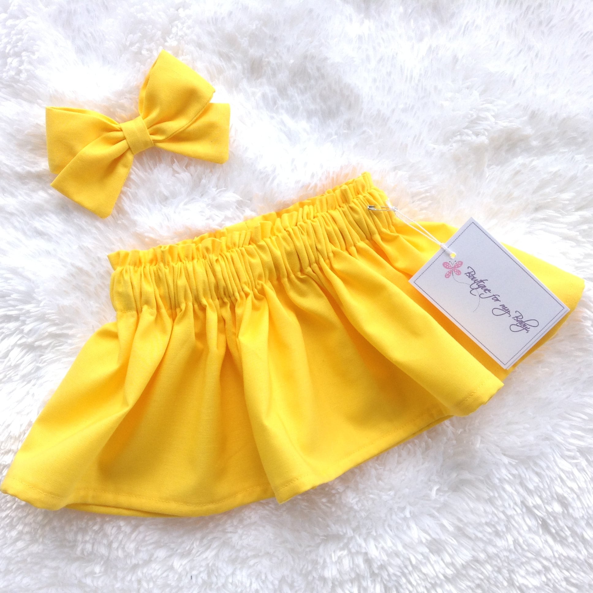 Yellow skirt Baby Skirt Toddler Skirt Baby Girl Outfit Etsy