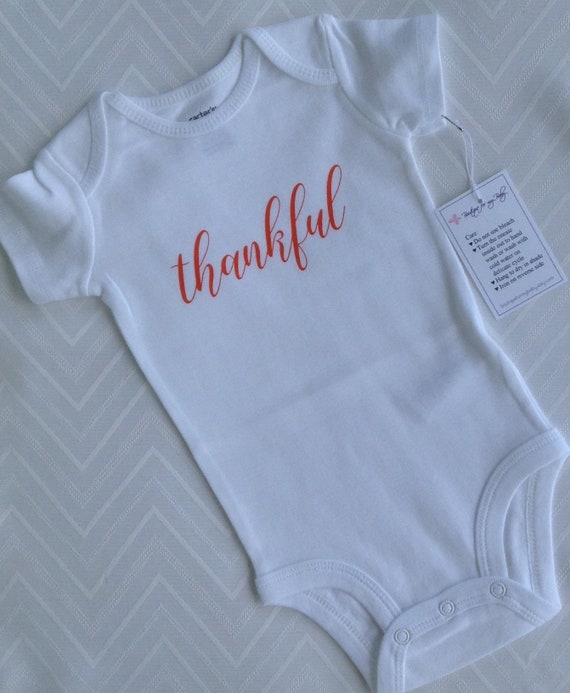 thankful onesie