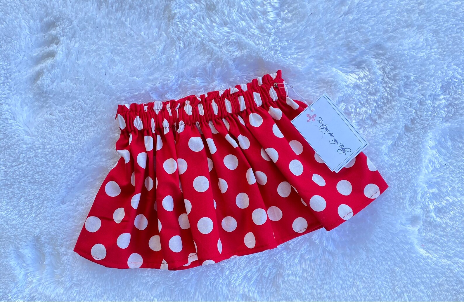 Minnie Mouse Skirt Red Polka Dots Skirt Baby Skirt Toddler Etsy