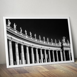 Rom Print, Rom Wandkunst, Rom Poster, Rom Reiseplakat, Rom Fotografie, Italienische Wandkunst, Schwarzweiße Drucke, Römischer Druck, Italienisch