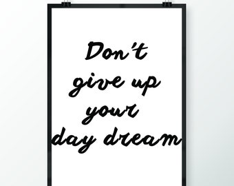 Get Shit Done Wall Print, Dorm Room Decor, Office Wall Art, Dorm Wall Art, Minimalist Print, Typography Print, Dorm Wall Prints, Cute Prints