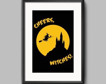 Cheers Witches Sign, Funny Halloween Signs, Cute Halloween Decor, Funny Halloween Decorations, Fall Door, Halloween Party Ideas, Fall Decor