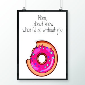 Mothers Day Gift, Gift for Mother, Mothers Day Gift Idea, Gifts for Moms Birthday, Present for Mom, Mom Print, Mother Quotes, Gift for Mom image 3