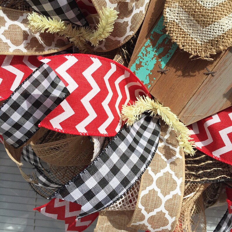 Cross Wreath Burlap Wreath Easter Deco Mesh Wreath Burlap Coss Wreath Everyday Wreath Easter Wreath Deco Mesh Wreath