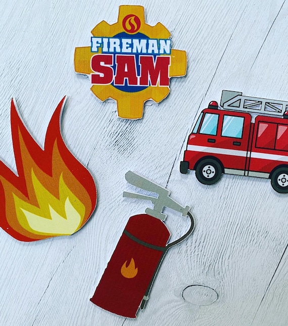 Fireman Sam cake topper