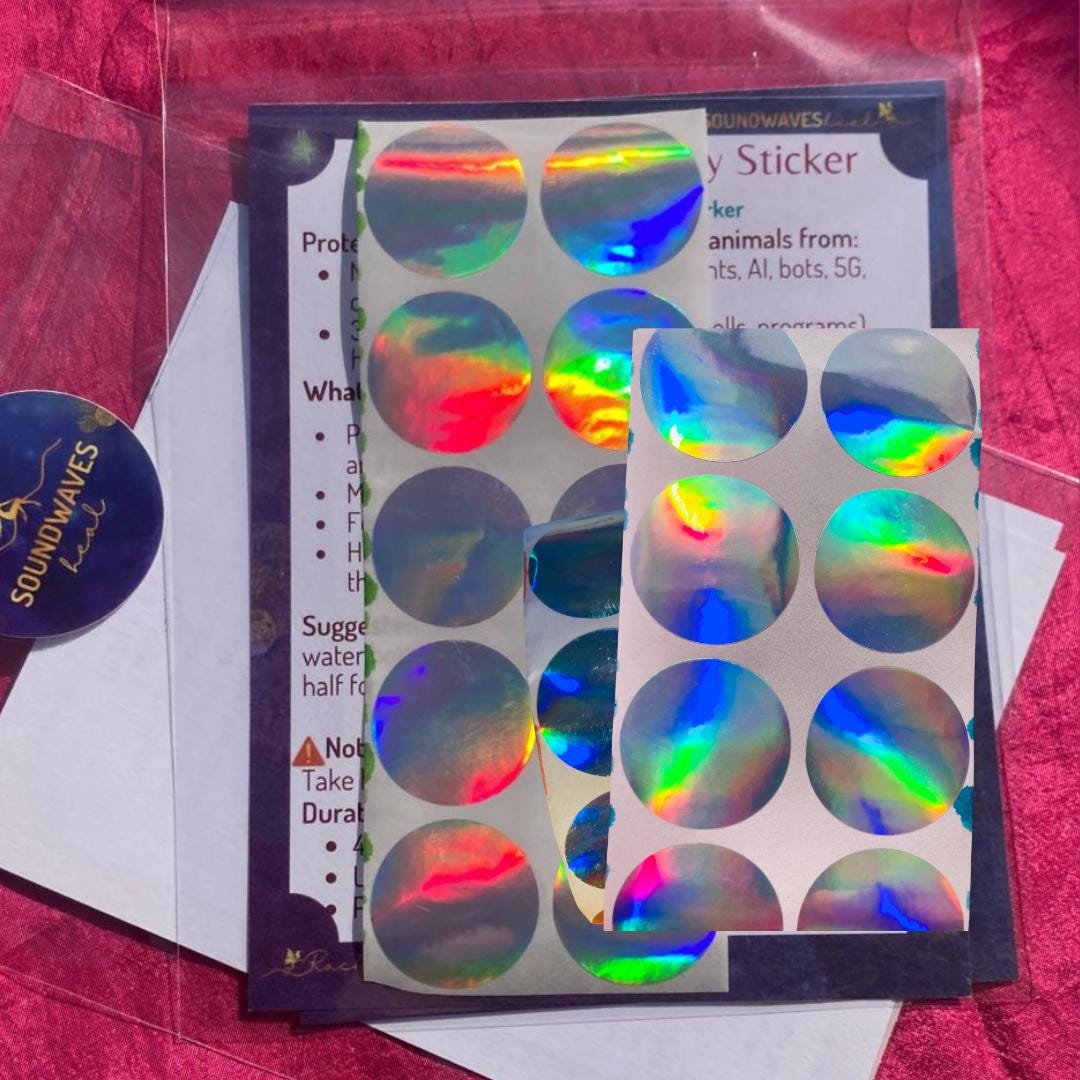 Reiki Energy Frequency Sticker Pack | Protection, Abundance, Peace ...