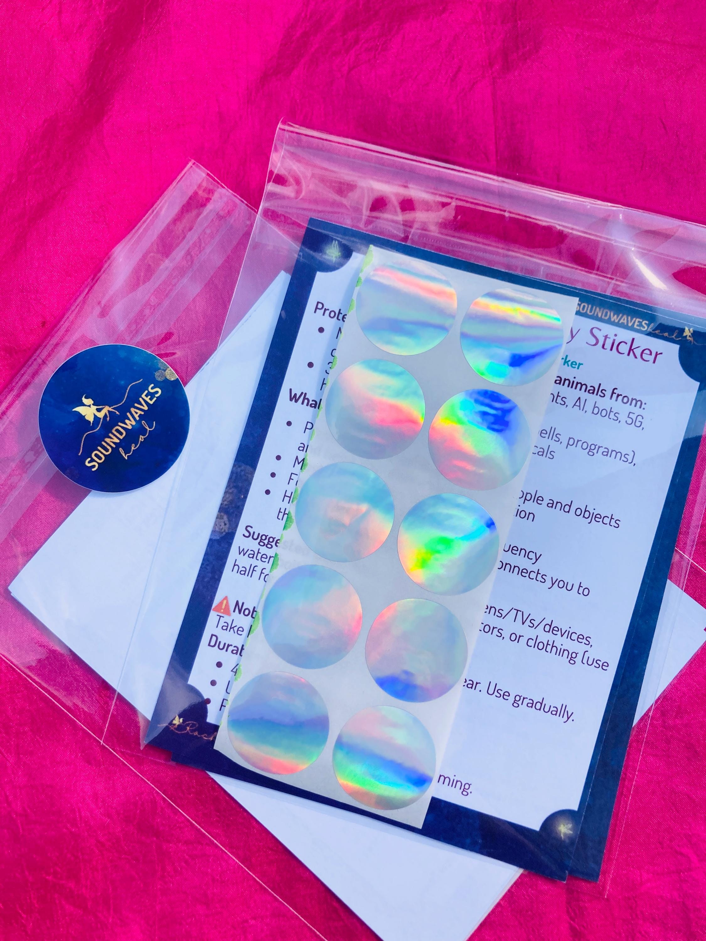 4D Shield Frequency Stickers, Energy Protection, Shamanic Reiki Healing ...