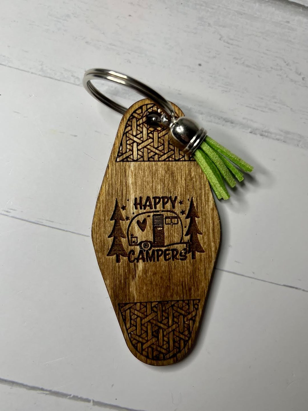 Happy Campers| Camping Key Chain - Etsy