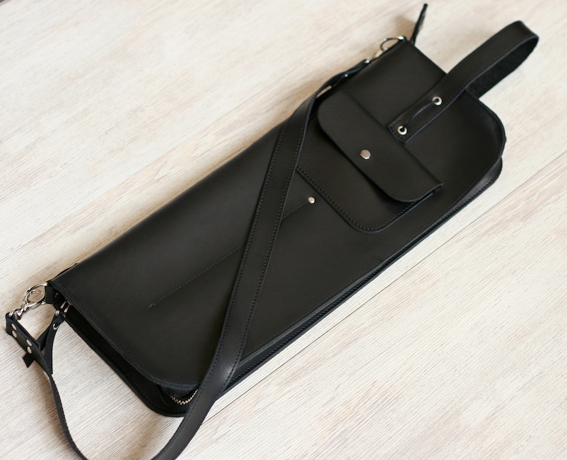 Drum Stick Bag Drumstick Bag With Zip Personalized Leather Etsy