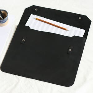 Leather folder Leather document holder A4 A3 Personalized holder Leather folder  Bag For Documents Folder Case Document Case Handmade folder