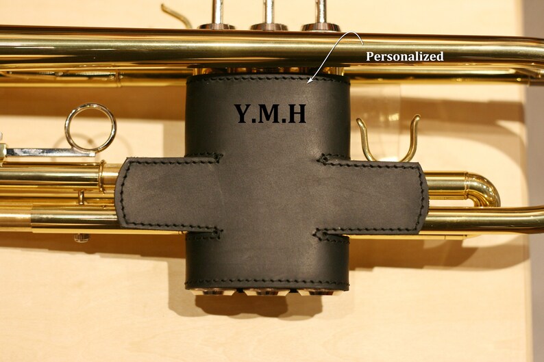Protec Trumpet Personalized Leather Valve Guard Leather Etsy