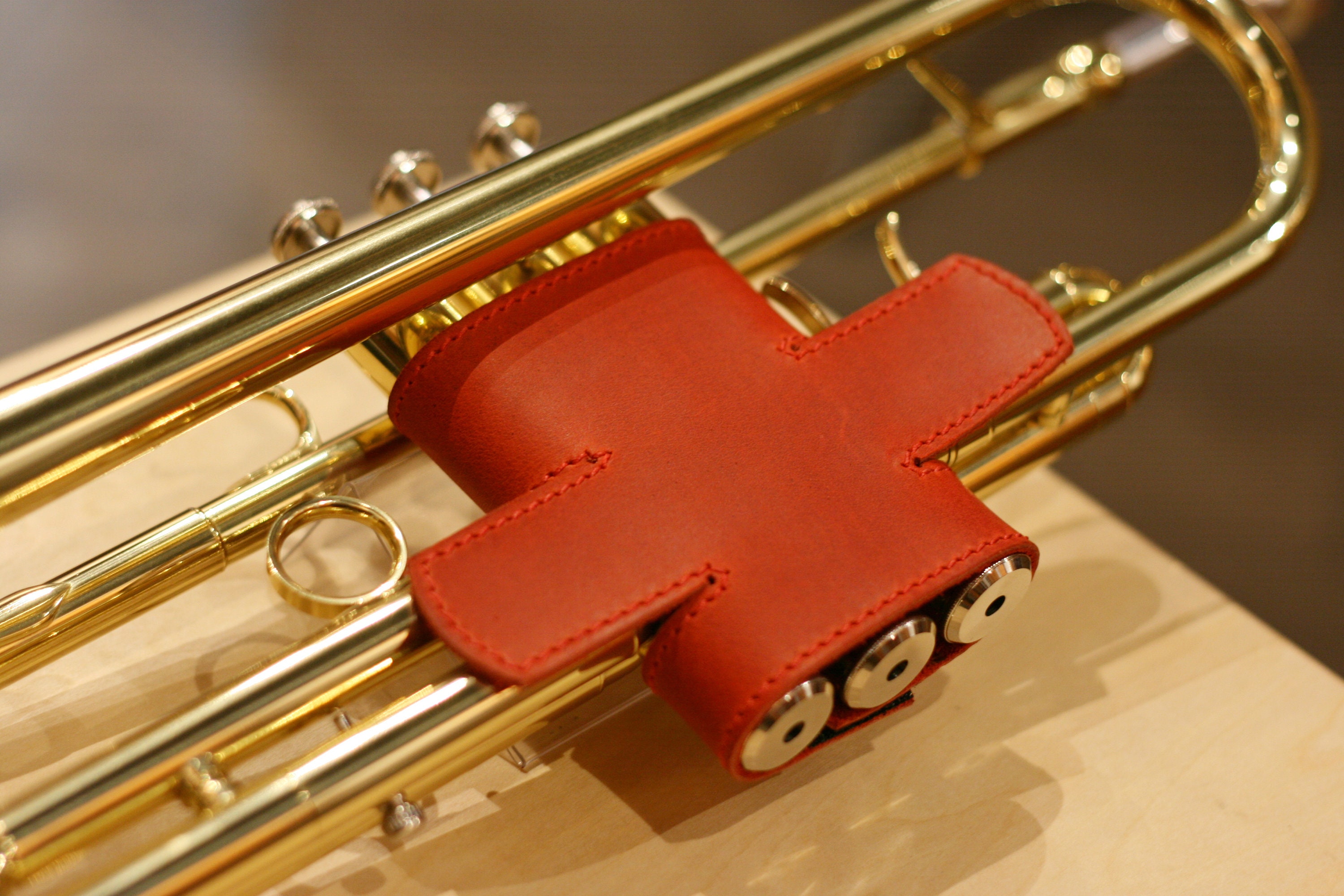 Protec Trumpet Personalized Leather Valve Guard Leather Etsy