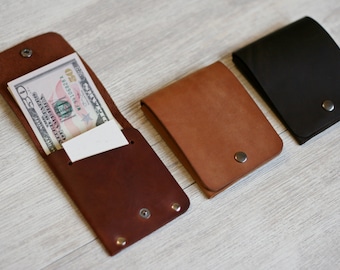 Minimalist Wallet  Leather  Personalized wallet  Wallet Leather Slim Wallet Mens