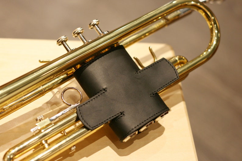 Protec Trumpet Leather Valve Guard Leather Trumpet Etsy