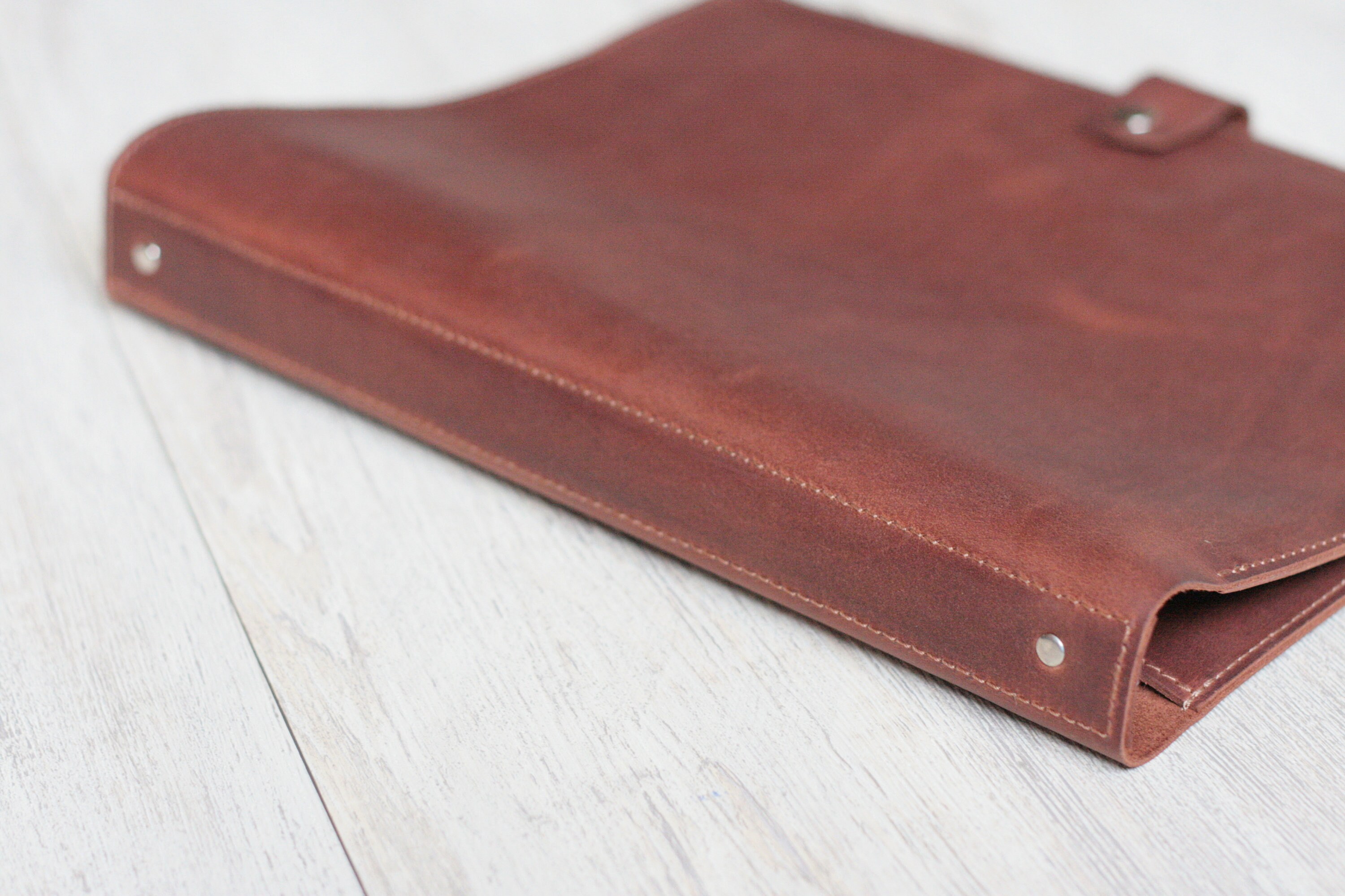 Leather Binder Personalized Leather Binder 4ring Leather Etsy Ireland