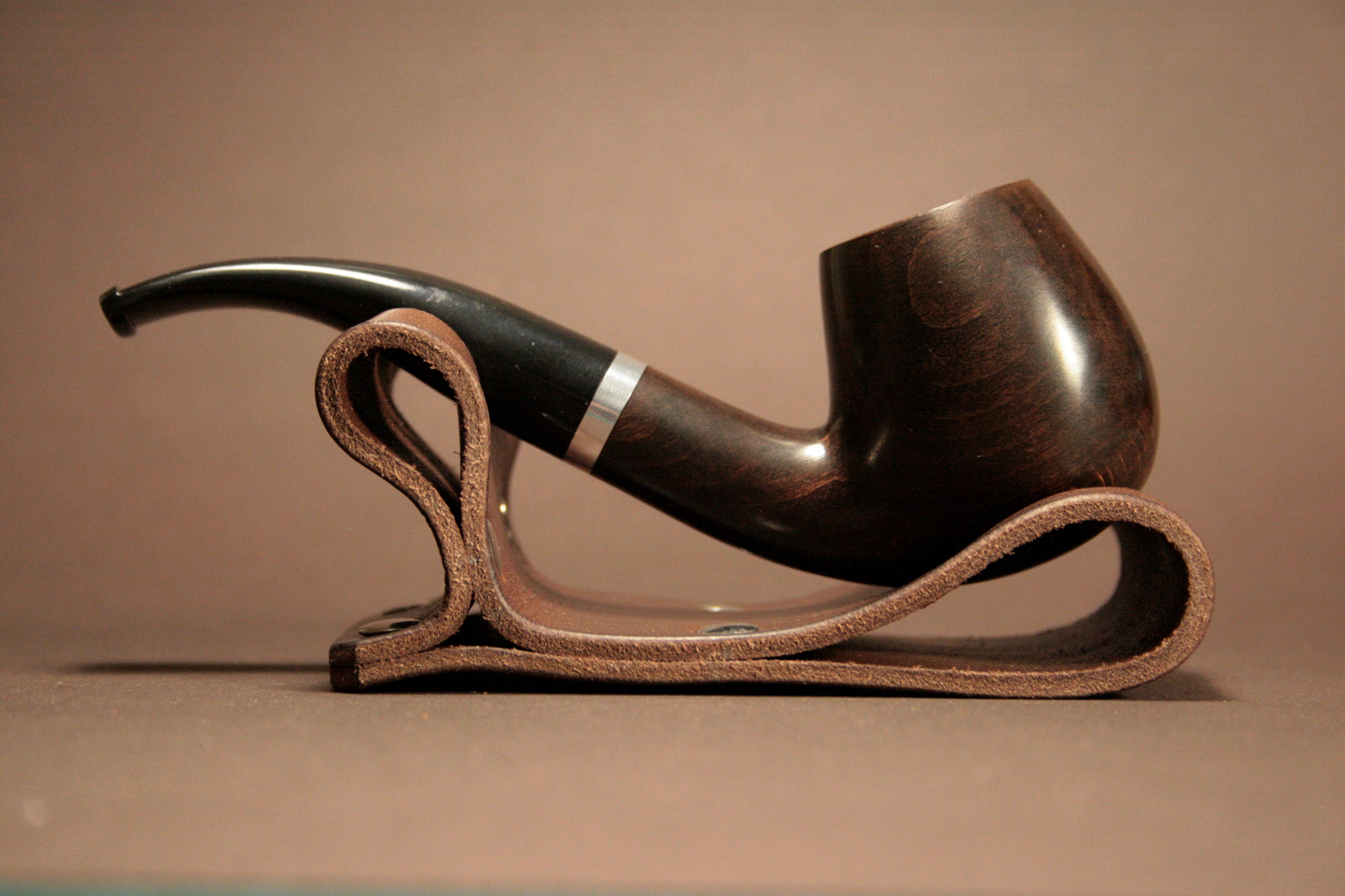 Leather Pipe Stand Handmade Pipe Stand Pipe Holder Pipe Rack Etsy