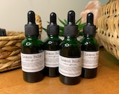 1oz Organic Lemon Balm Tincture, Ratio 1 8, Melissa Officinalis, Fresh Organic Plant Extract