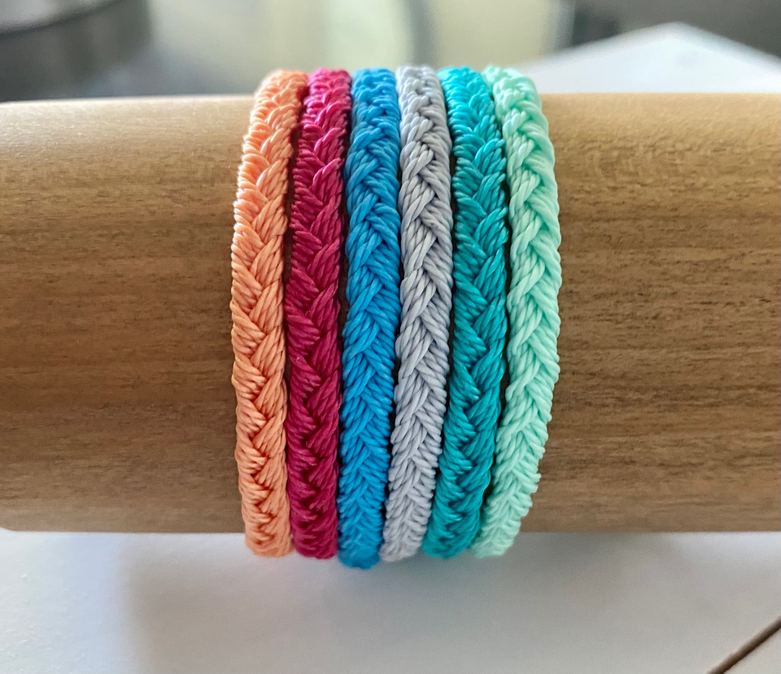 Flat braided wax cord braceletfriendship braceletwaterproof Etsy
