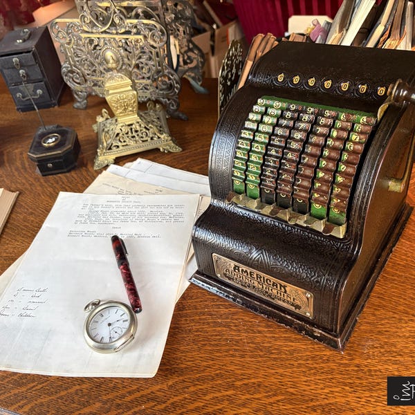Using Vintage Adding Machine Antique Adding Machine - Etsy
