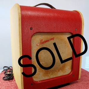 Vintage 1950’s Harmony H191 Tube Guitar Amplifier