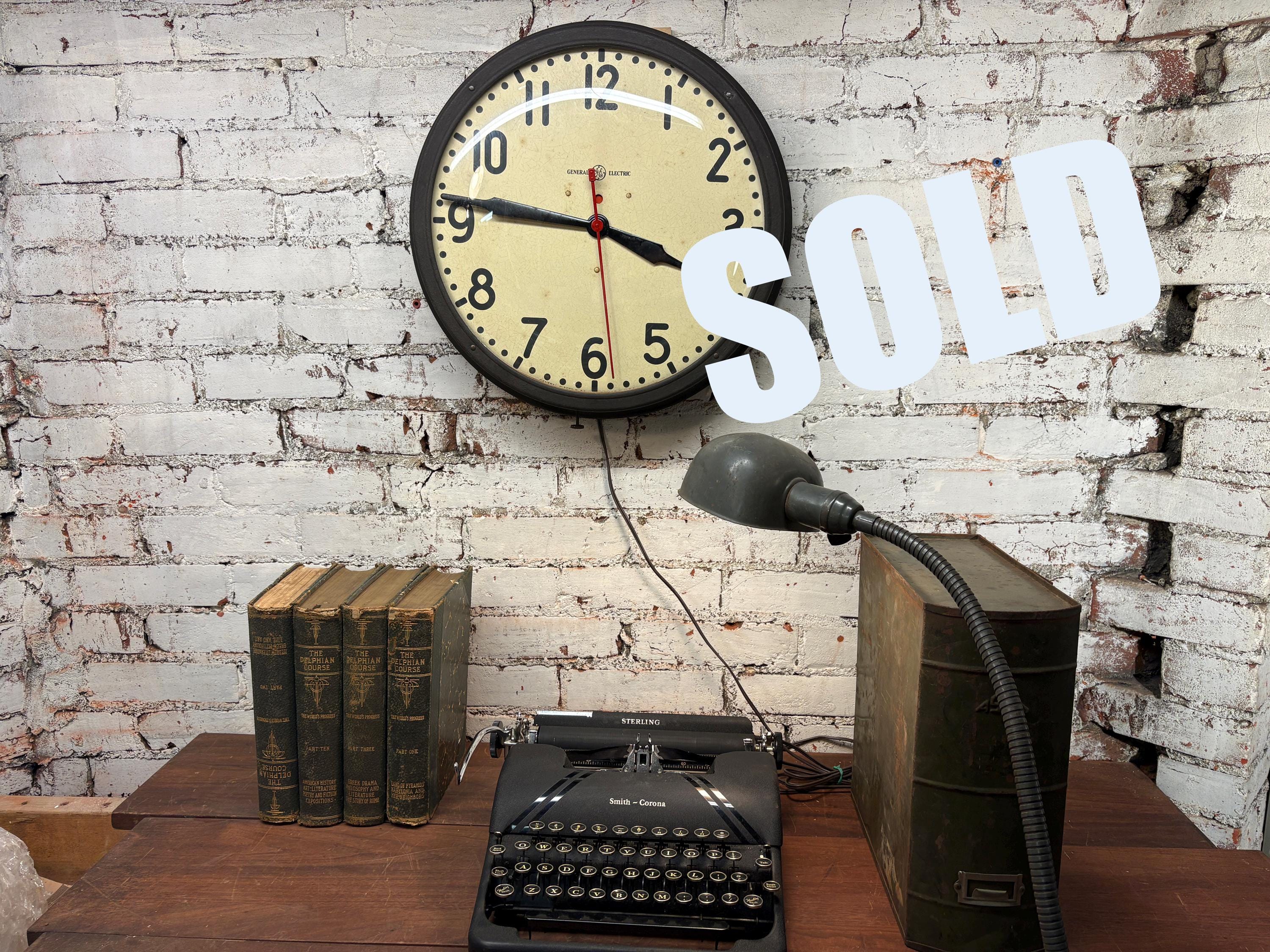 Vintage General Electric School Clock - Etsy