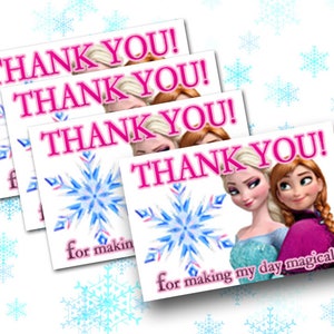 Frozen Goodie Bags Tags | Frozen Party Favors | Frozen Party Decor | Frozen Party Supplies | Printable Frozen Birthday Decorations