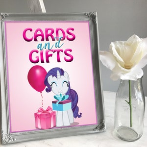 My Little Pony Birthday Sign Printable | My Little Pony Party Decorations | Little Pony Birthday Decor | Little Pony Printables | Digital