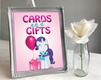 My Little Pony Birthday Sign Printable | My Little Pony Party Decorations | Little Pony Birthday Decor | Little Pony Printables | Digital