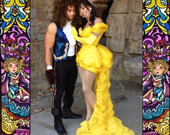Beauty and The Beast Inspired Couples Costume