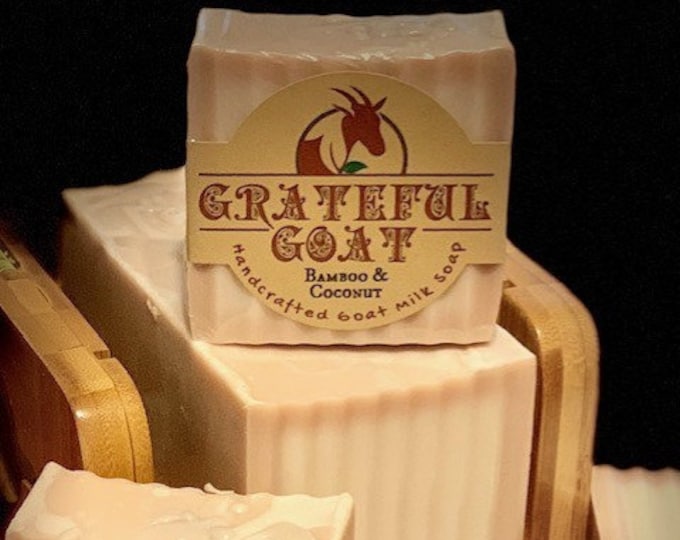 Bamboo and Coconut Goat Milk Soap
