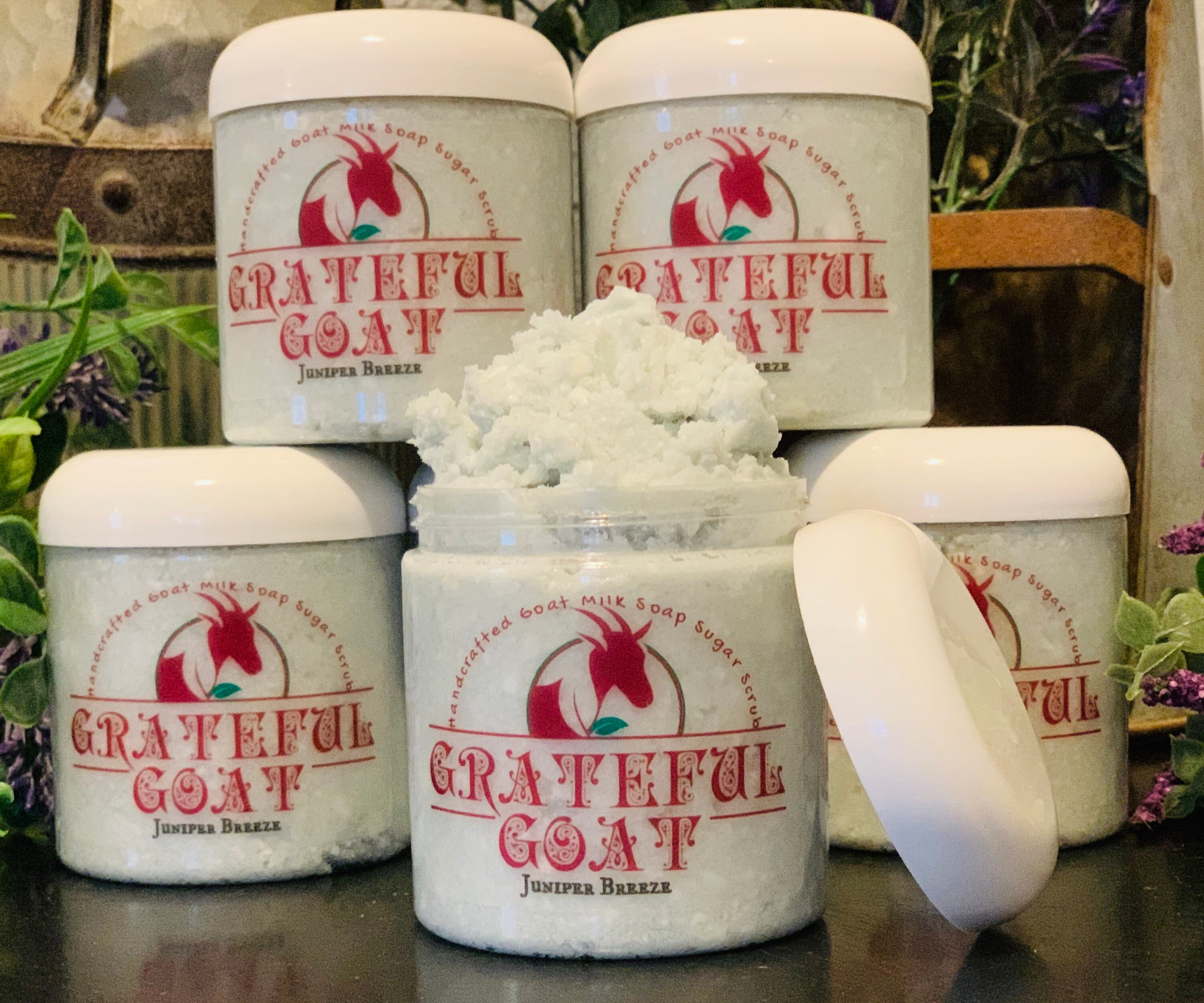 Juniper Breeze Goat Milk Sugar Scrub