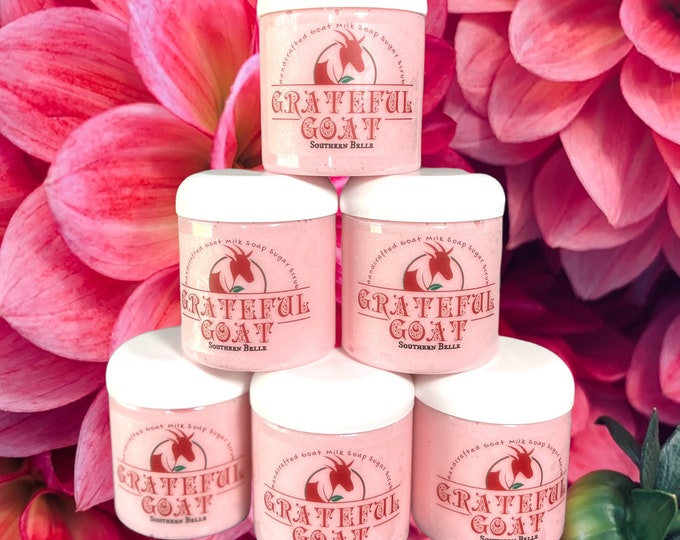 Southern Belle Goat Milk Sugar Scrub