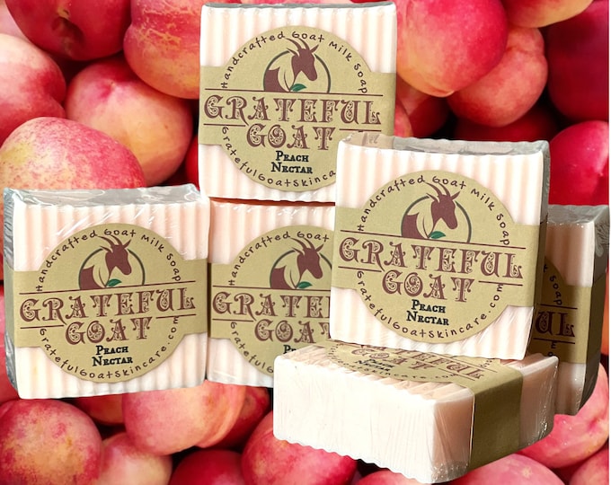 Peach Nectar Goat Milk Soap
