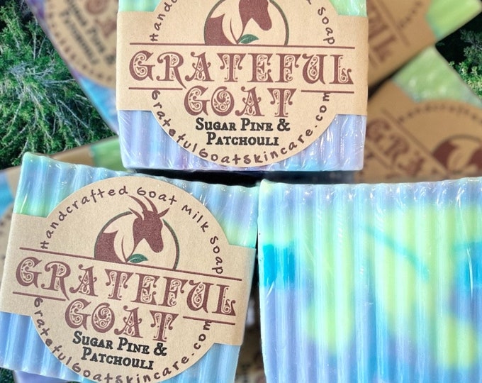 Sugar Pine & Patchouli Goat Milk Soap