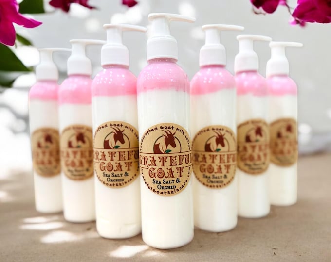 Sea Salt & Orchid Goat’s Milk Lotion, 8oz