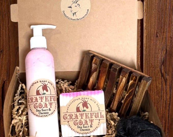Sea Salt & Orchid Goat’s Milk Gift Set