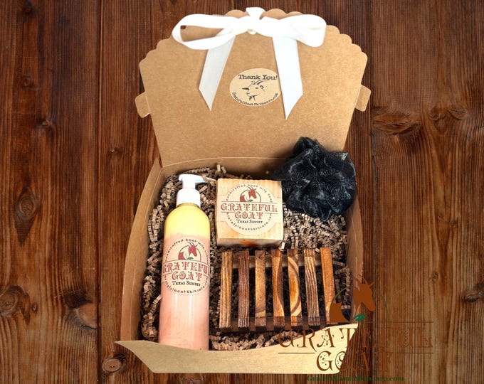 Texas Sunset Goat’s Milk Gift Set