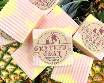 Passionfruit & Pineapple Goat Milk Soap