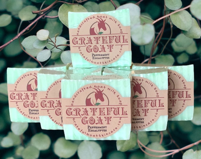 Peppermint Eucalyptus Goat Milk Soap