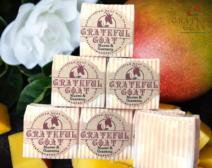 Mango & Gardenia Goat Milk Soap