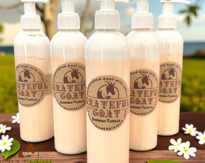 Ambered Vanille Goat Milk Lotion