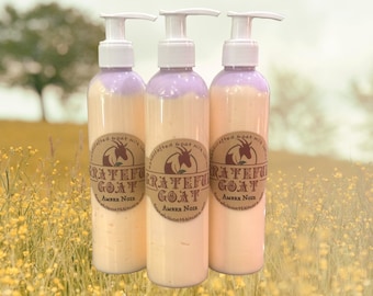 Amber Noir Goat's Milk Lotion, 8oz