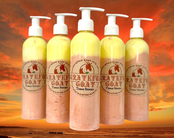Texas Sunset Goat’s Milk Lotion, 8oz