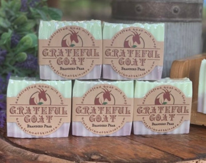 Brandied Pear Goat Milk Soap