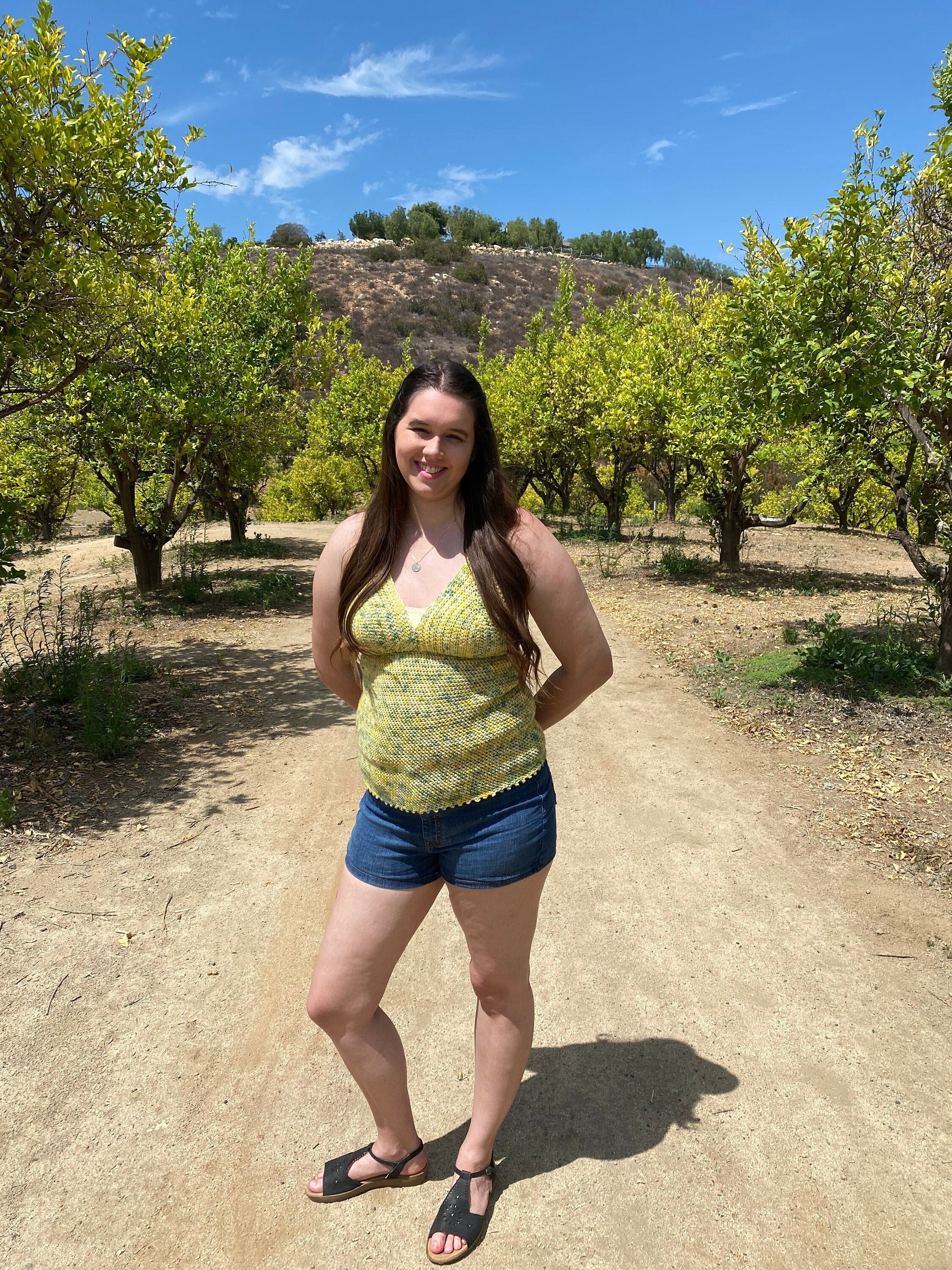 40 Crochet Tank Top Patterns with Halter Tops, Crop Tops, and Lacy Tees 15 Citrus Tank Top