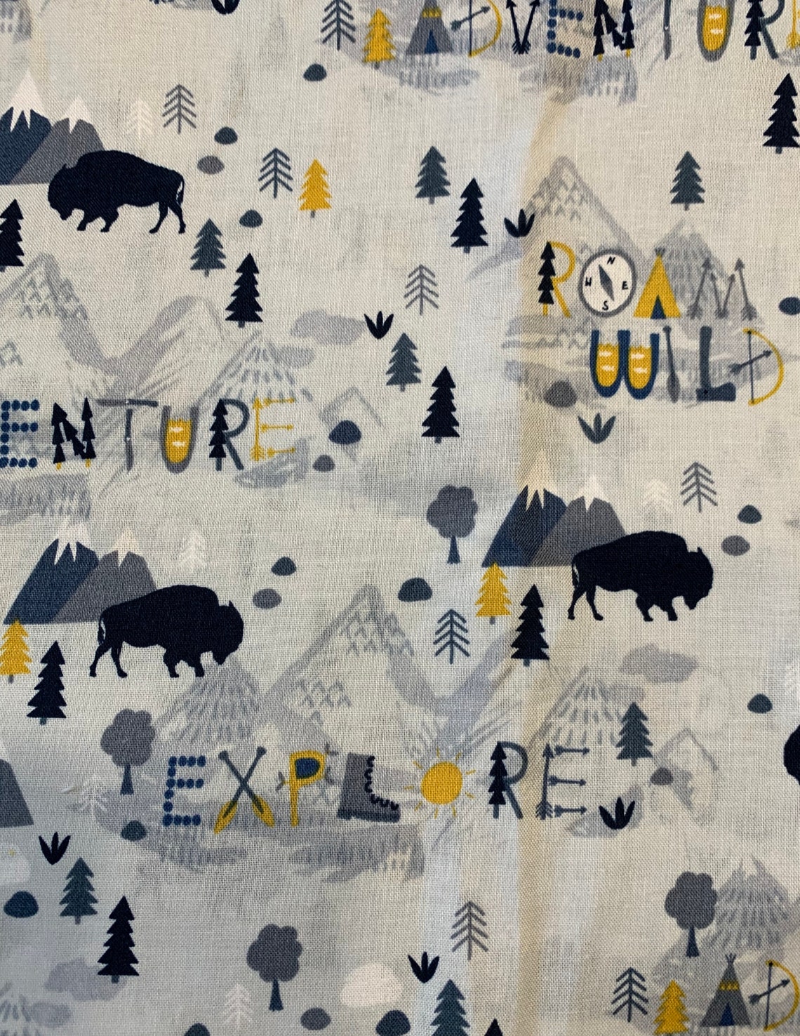 Adventure Quilt Fabric Etsy