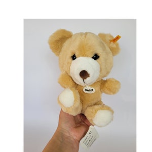 Steiff Ben Teddy Bear Stuffed Animal Plush 22 cm/9inch,Big Head ,Blonde ,013041