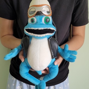 The Annoying Thing Crazy Frog Biker Plush Big size 16&quot;/40cm  Stuffed Animal