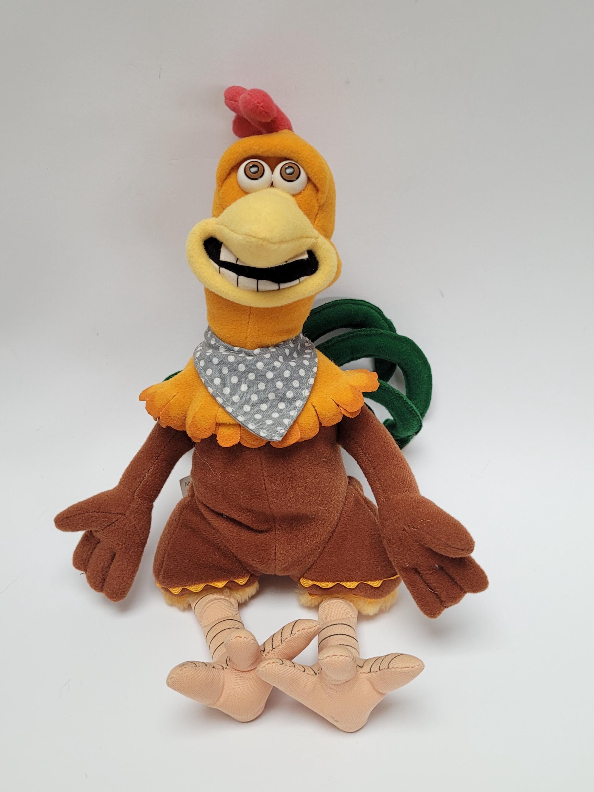 Chicken Run Rocky Rooster Plush 2000 Dreamworks Playmates Toys